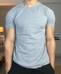 GREY SLIM-FIT TSHIRT