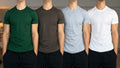 PACK OF 4 TSHIRTS-SLIM FIT